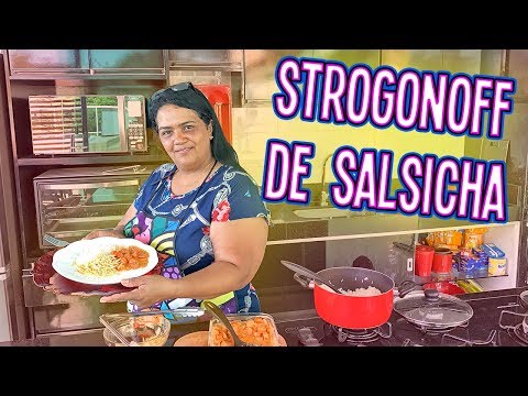 STROGONOFF DE SALSICHA !!!