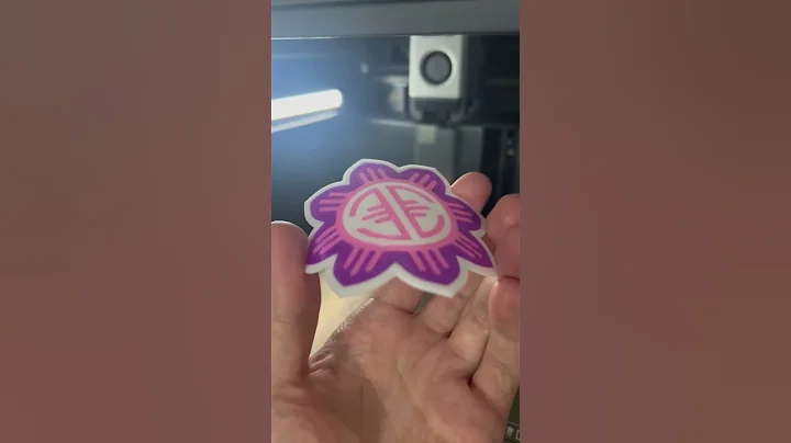 Multicolor TPU print on the same layer (No AMS) #3dprinting #3dprintinglife #3dprinted #3dprint