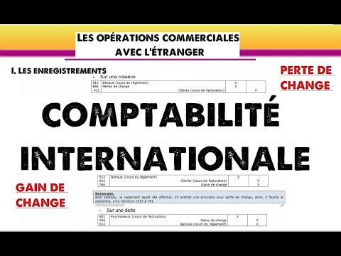 Vidéo: Qu'entendez-vous par comptabilité internationale ?