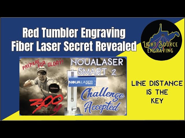 Running tumblers on the co2 laser - omtech gantry laser engraver. 