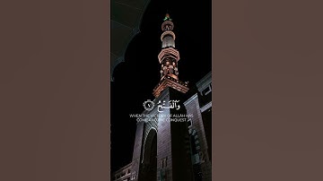 سورة النصر بصوت الشيخ ياسر الدوسري ❤️💖