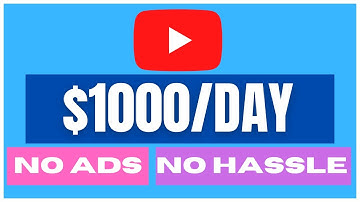 Make $1,000/Day on YouTube Without Making Videos (Make Money Online)