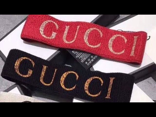 GUCCI HEADBAND REVIEW - YouTube