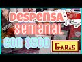 Despensa semanal en GARIS| DESPENSA CON $500 MXN 🇲🇽😱