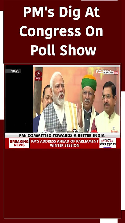 PM's Dig At Congress On Poll Show: 'Don't Vent Frustration In Parliament'