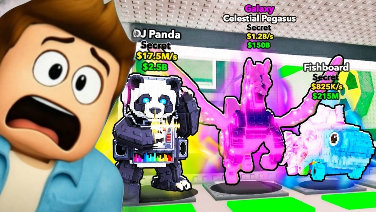 روبلوكس حضرت تحديث ماب السرقة وفتحت السيكريت الجديد!!!!!Steal A Brainrot