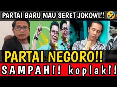 TUMBANGKAN NEGORO!! PARTAI BARU FAIZAL Assegaf!! ANCAM SERET JOKOWI!! 🤣🤣🤣