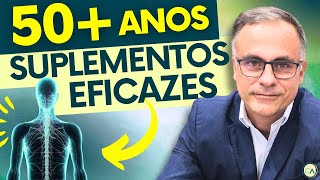 Quais Suplementos SÃO MAIS EFICAZES APÓS 50 Anos? Saiba escolher!