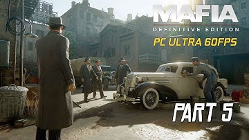 Mafia 1 Remake Gameplay Part 5 PC Walkthrough No Commentary (Mafia: Definitive Edition)