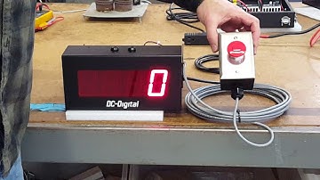 DC-25C-TERM-S (Digital Counter with 25-foot Wired Remote Increment Switch)