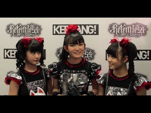 Relentless Kerrang! Awards 2015 - BABYMETAL - The Spirit Of Independence