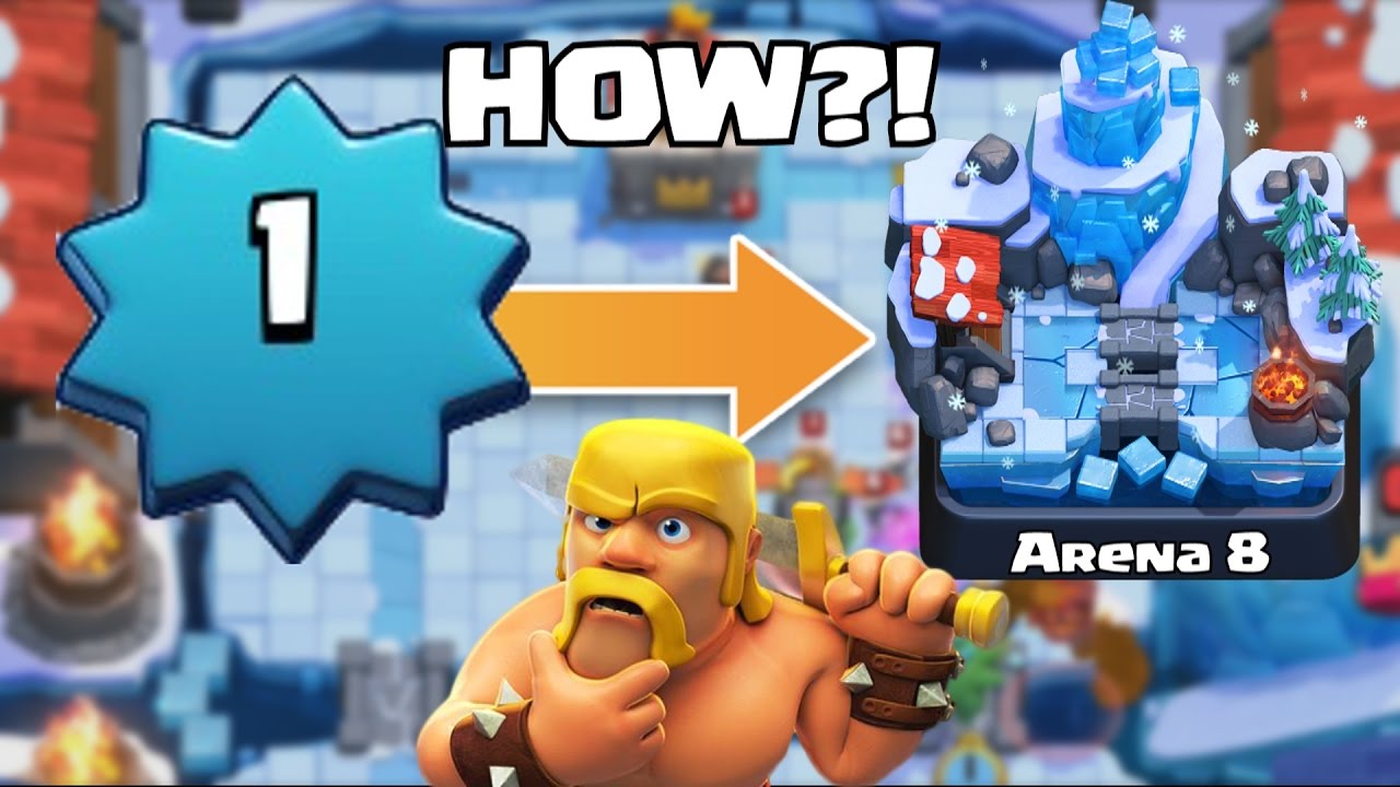 HIGHEST LEVEL 1 EVER! Clash Royale Level 1 OVER 2400 Trophies