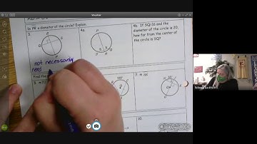 Circles -- Properties of Chords (Notes and Examples)