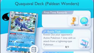 Pokémon TCG Pocket - Step-Up Battle [Intermediate] | Quaquaval Deck (Paldean Wonders)
