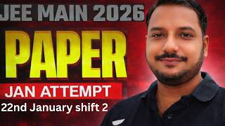 22ND JANUARY 2026 SHIFT2 JEE MAIN Let [] be the greatest integer function. If  64 1/3 1/30  