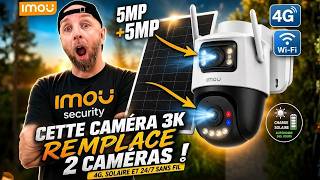 Cette caméra solaire marche même sans Wi Fi… et remplace 2 caméras 24/7