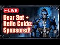 Gear set  relic guide crowd sourced  livestream  mortal kombat onslaught  mko