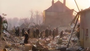 HD Colorization — V1 Flying Bombs Footage from 1945