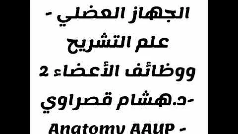 شرح الجهاز العضلى القصراوى Mp3