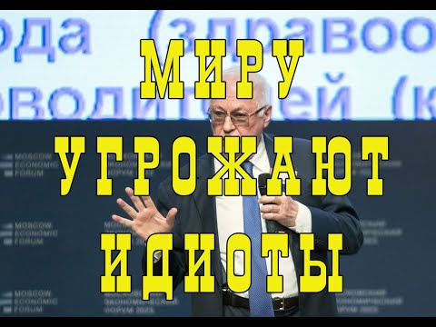 Миру угрожают идиоты. Роберт Нигматулин.