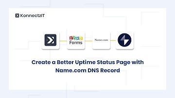 Create a Better Uptime Status Page with name.com DNS Record
