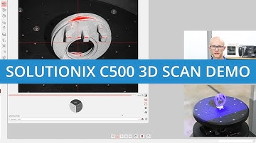 Solutionix C500 3D Scanning Demo w/ Sample Data