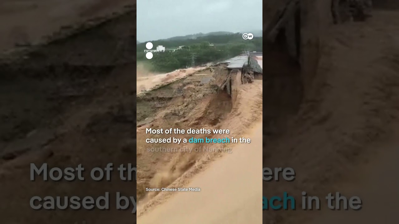 Dozens dead in severe China floods | DW News