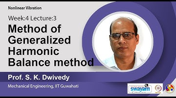 Lec 12: Method of generalized Harmonic Balance method