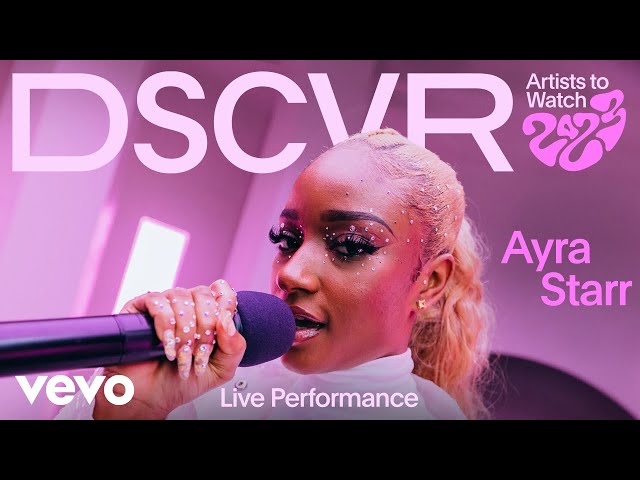 Ayra Starr - Rush (Live) | Vevo DSCVR Artists to Watch 2023 class=