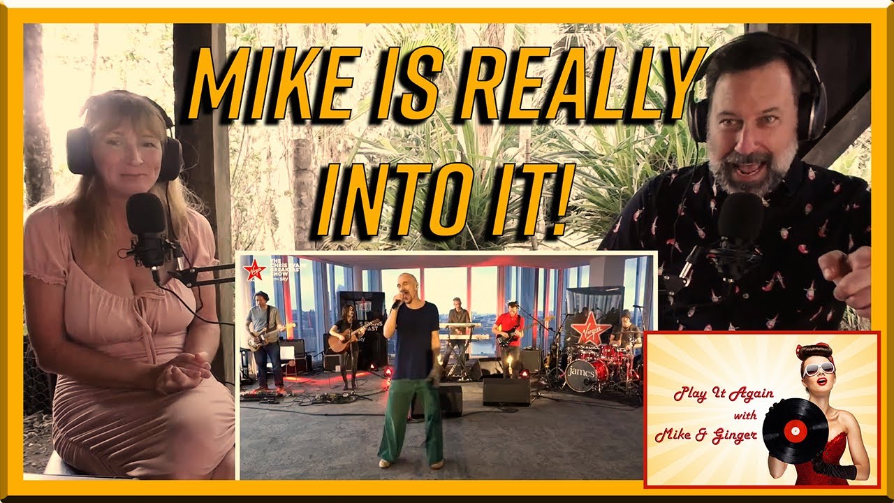 GETTING AWAY WITH IT (live) - Mike & Ginger React to JAMES - YouTube
