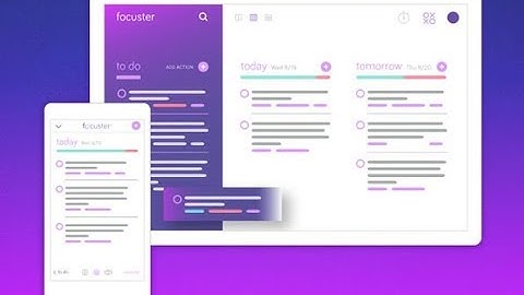 Focuster Productivity App Lifetime Subscription