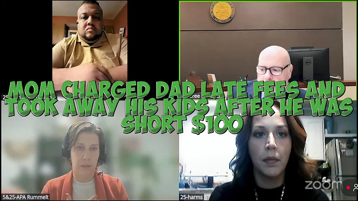 She Charged Him Late Fees AND Took His Kids - All Over Being $100 Short