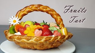 The Beautiful Fruit Tart Recipe / Basket Tart / Strawberry Compote Recipe screenshot 4