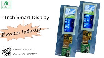 4Inch Smart HMI LCD Display for the Elevator Application