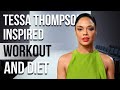 Tessa Thompson Workout And Diet | Train Like a Celebrity | Celeb Workout