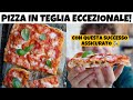 PIZZA IN TEGLIA ECCEZIONALE!!! Impasto a mano, piena di bolle, facile e digeribile | Davide Zambelli
