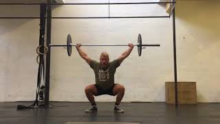 Paused Squat Snatch + Paused Hang Squat Snatch