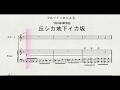 【フルートソロ】 フルートソロによる SAKANAMON曲 「丘シカ地下イカ坂」