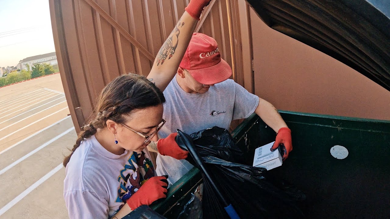 Dumpster Diving at Stores to Save Money & Reduce Waste YouTube