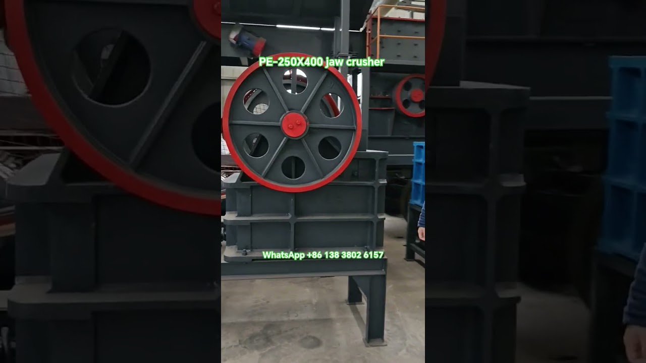 10-15t/h jaw crusher for making 10-30mm aggregate 