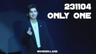 231104 หนึ่งเดียว (Only One) - Pond Naravit | First Fan Meeting in Hong Kong