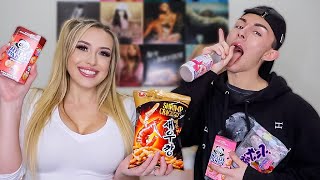 Americans Try Korean Snacks For The First Time | Jessie Sims