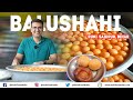 World famous best balushahi  chhena jalebi of runisaidpur bihar i making  tasting mithai