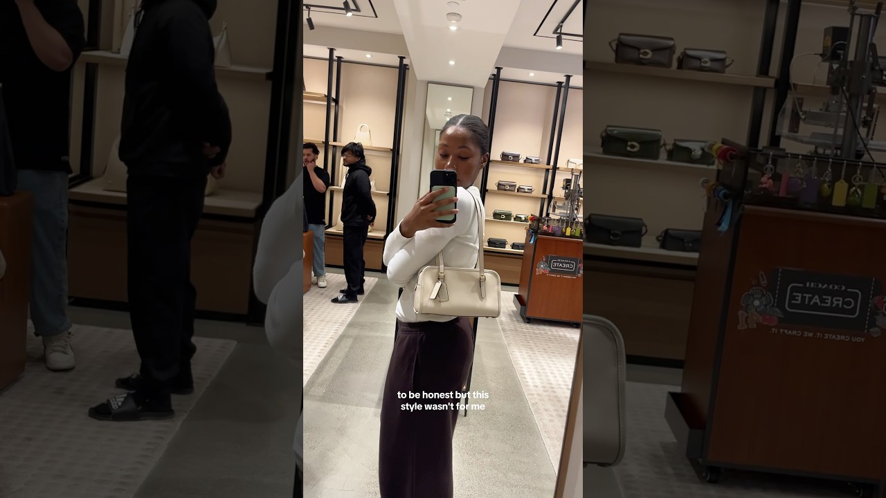 Покупаю свою ПЕРВУЮ дизайнерскую сумку в Coach 👜✨ 