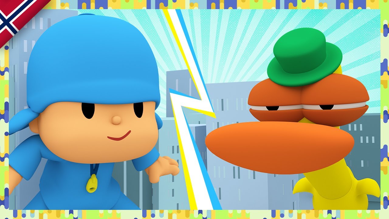 Poczilla! [ 2x45 ] | POCOYO på Norsk | Tegneserier for Barn | Halloween ...