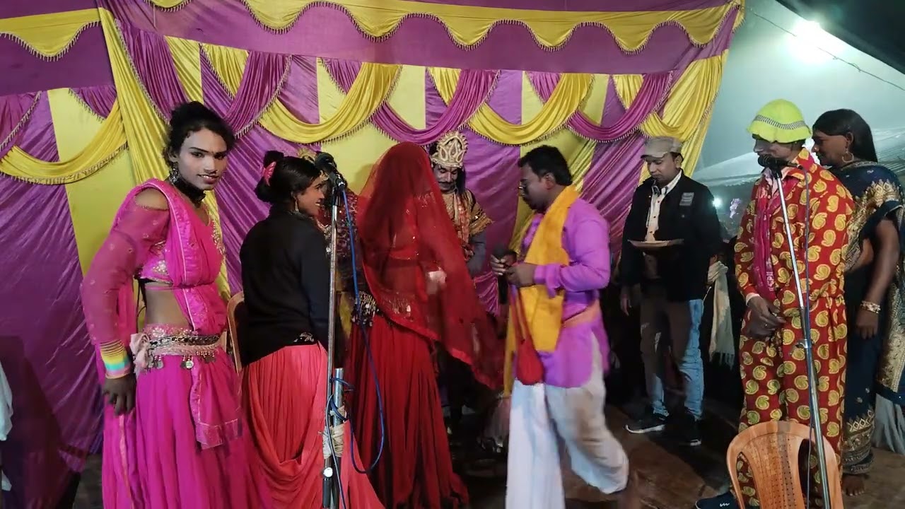 भक्त ध्रुप नाच प्रोग्राम #भाग 5 !शादी में पंडित जी से किया भरपूर #मजाक तो पंडित जी को गुस्सा आया