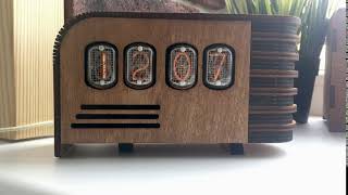 Nixie clock IN-12 effect 5 Train