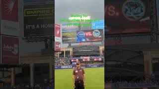 Bad weather at Citi Field