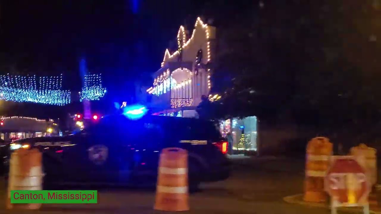 Canton, Mississippi Christmas Downtown on The Square 2023