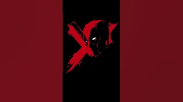 [ASMR] creating DEADPOOL ILLUSTRATION in procreate #shorts